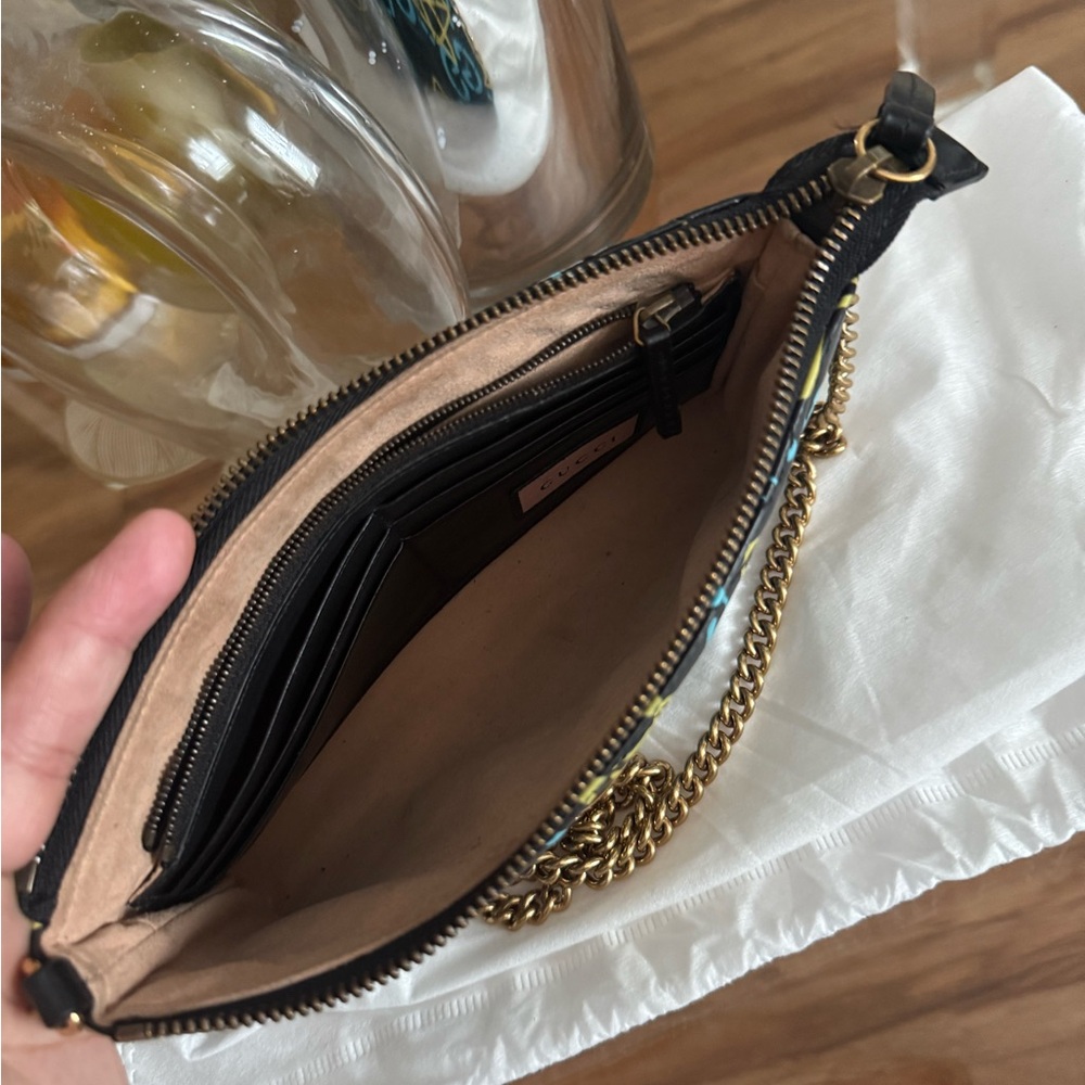 Gucci Black and Yellow Patterned Women's Bag - Picture 8 of 12